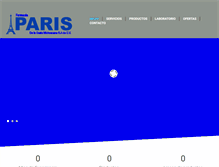 Tablet Screenshot of fparislzc.com